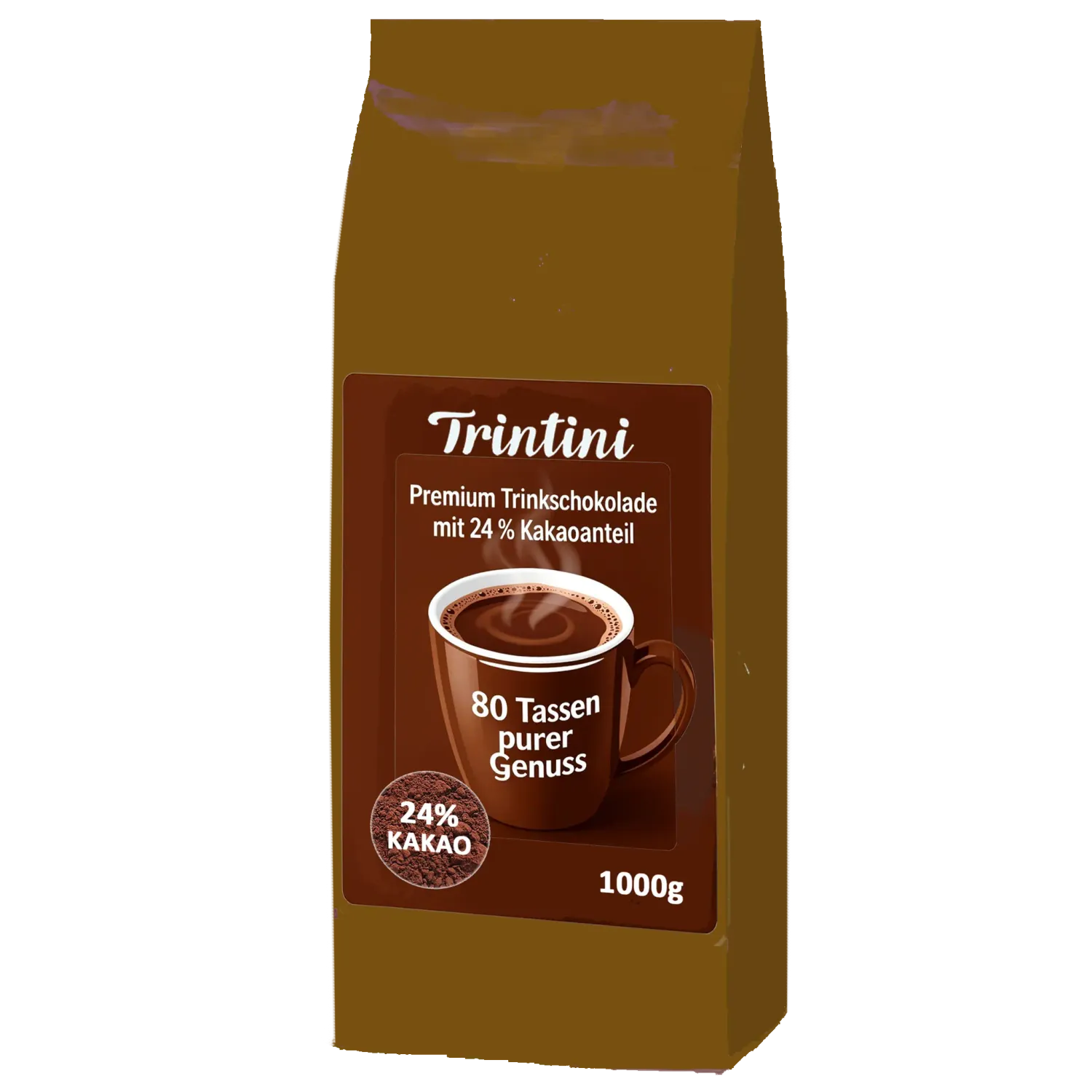 Trintini Drinking Chocolate with 24% cocoa 1000g