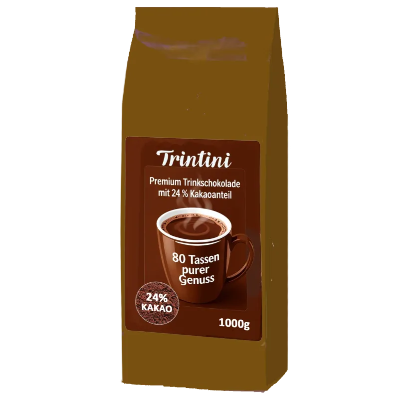 Trintini Drinking Chocolate with 24% cocoa 1000g Trintini Drinking Chocolate with 24% cocoa 1000g