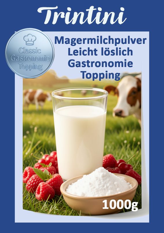 Trintini Gastronomie Classic Milk Powder Topping, 1000 g