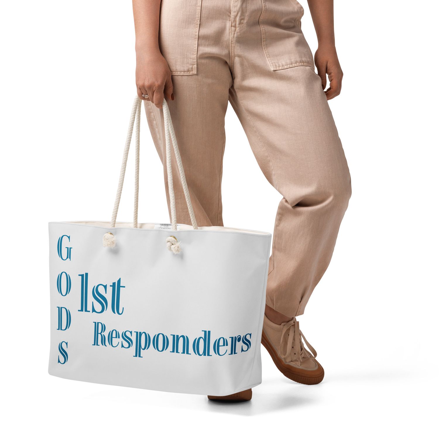 Oversized weekender bag