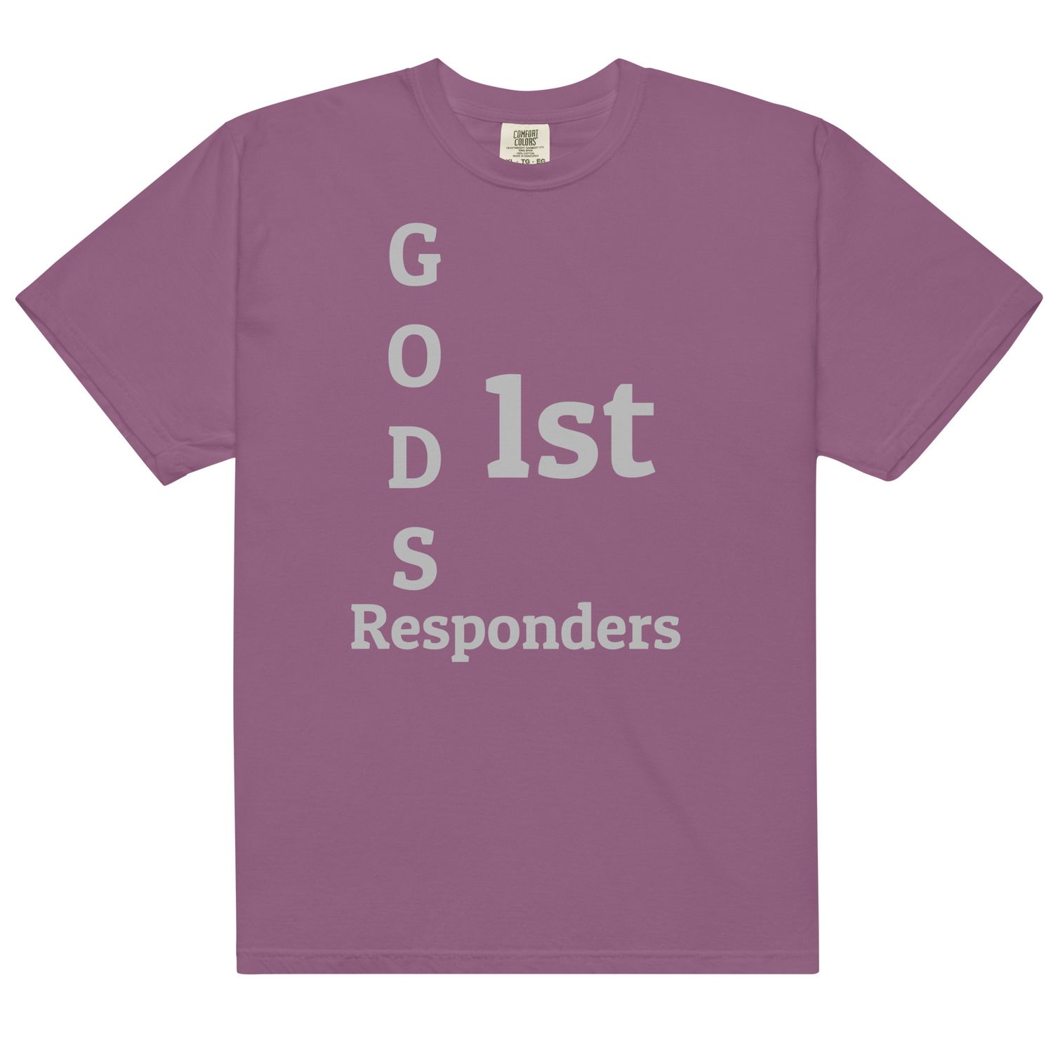 Unisex garment-dyed heavyweight t-shirt