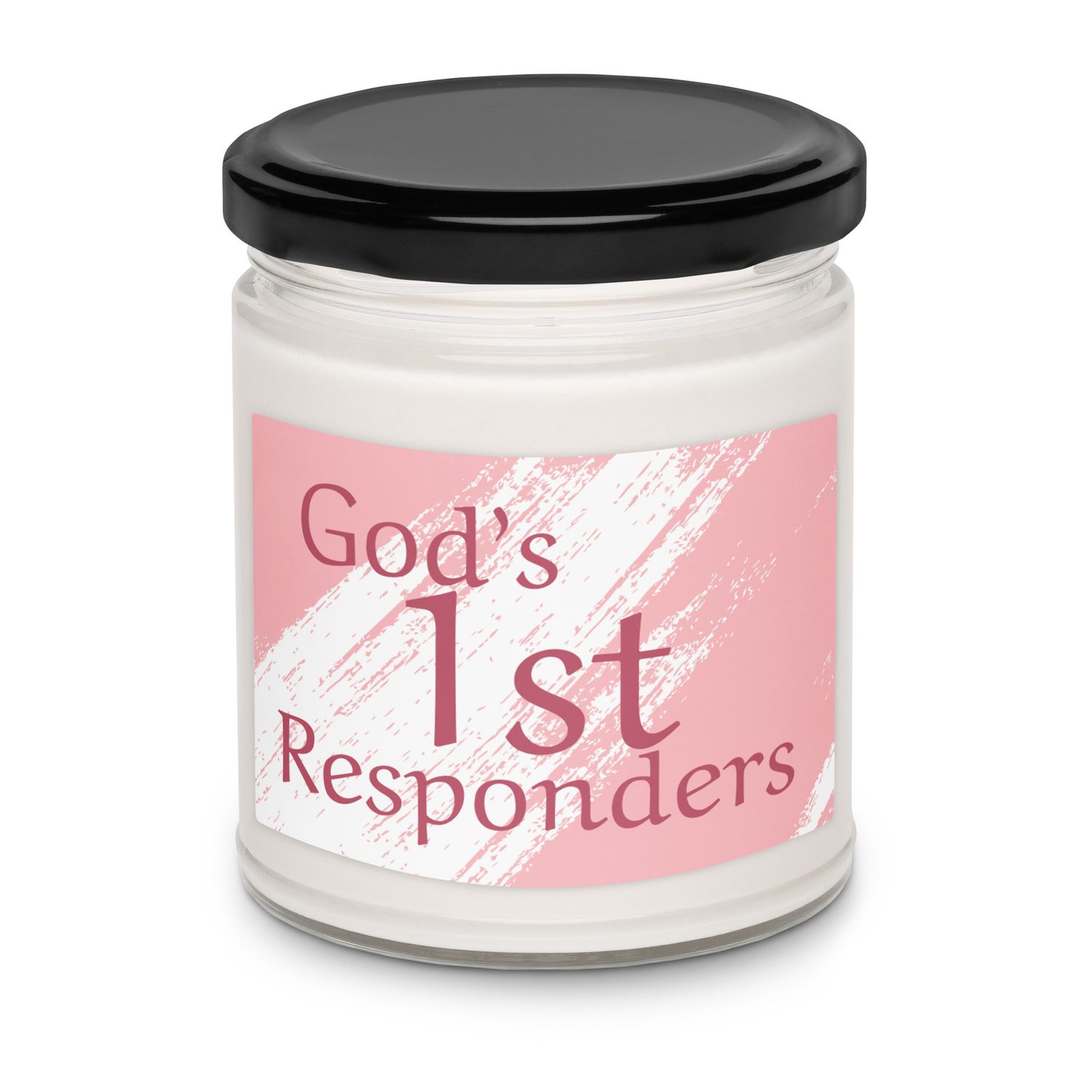 Scented soy candle