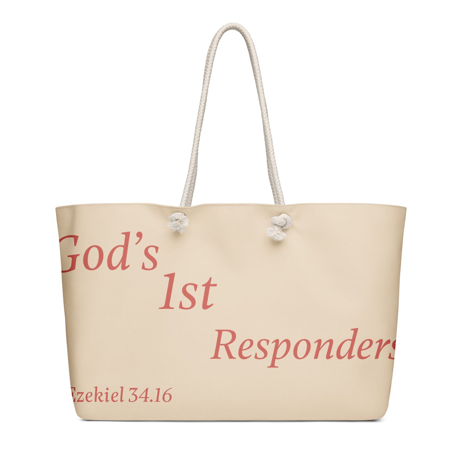 Oversized weekender bag