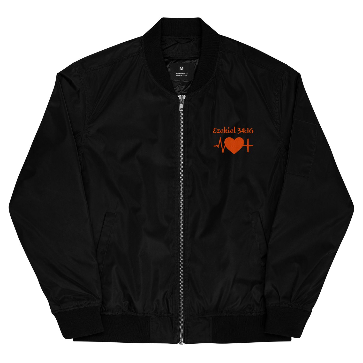 Premium recycled bomber jacket