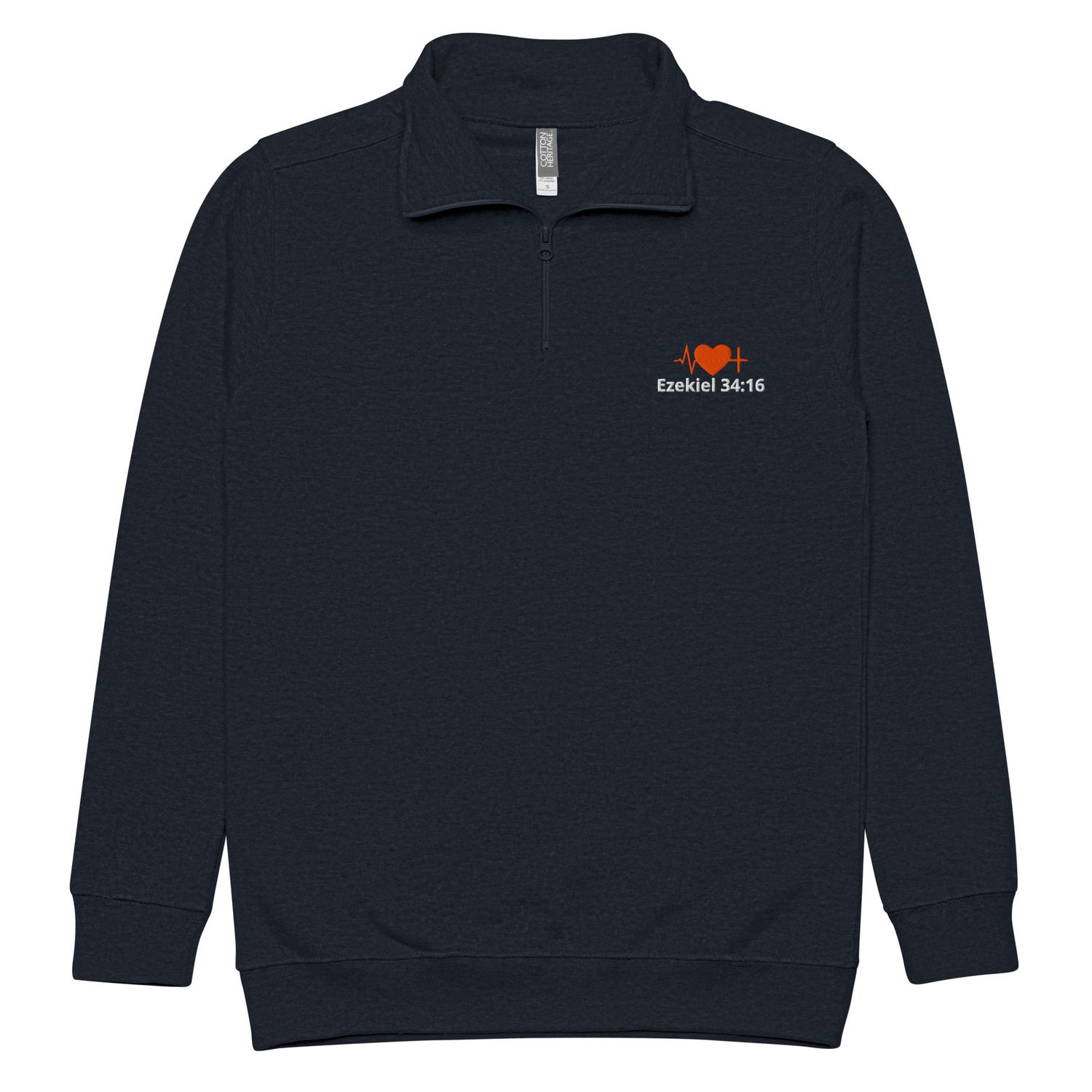 Unisex fleece pullover