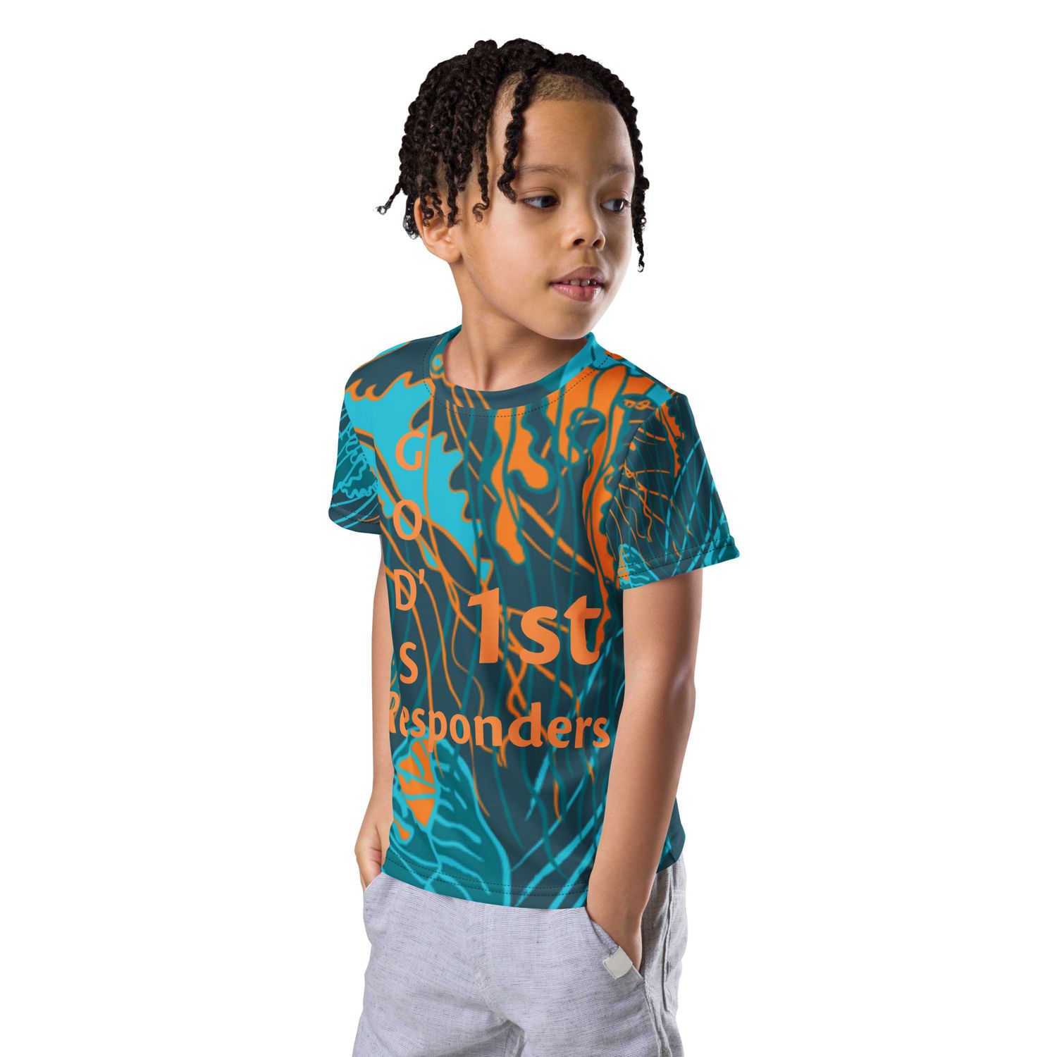 Kids crew neck t-shirt