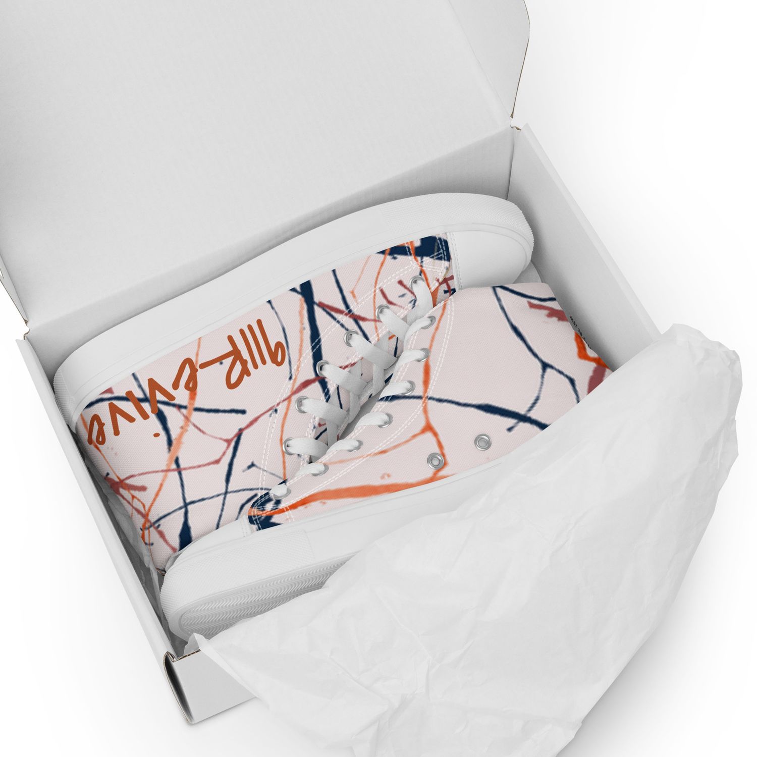 Women’s high top canvas shoes