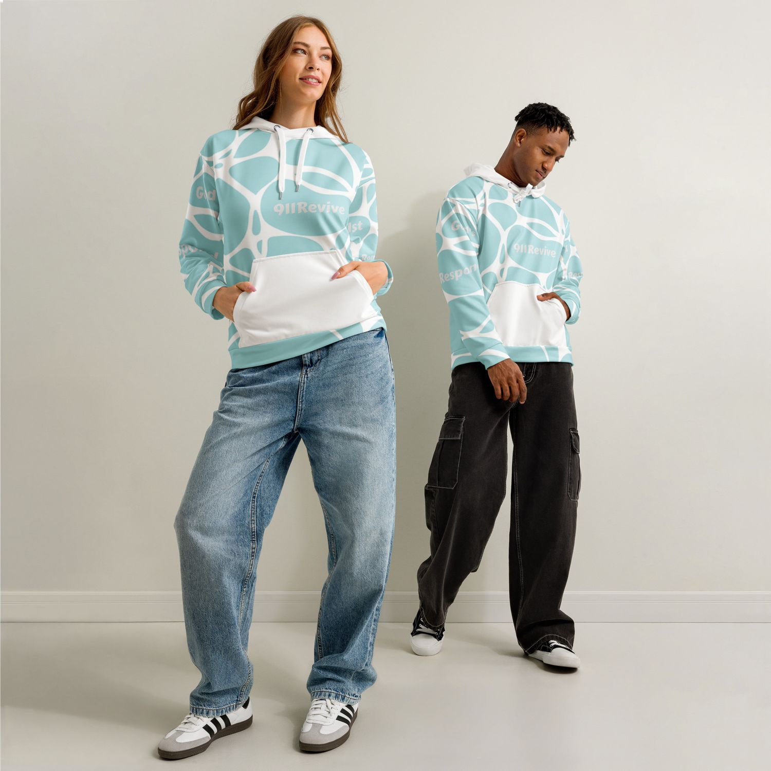 Unisex cotton hoodie