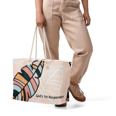 Oversized weekender bag