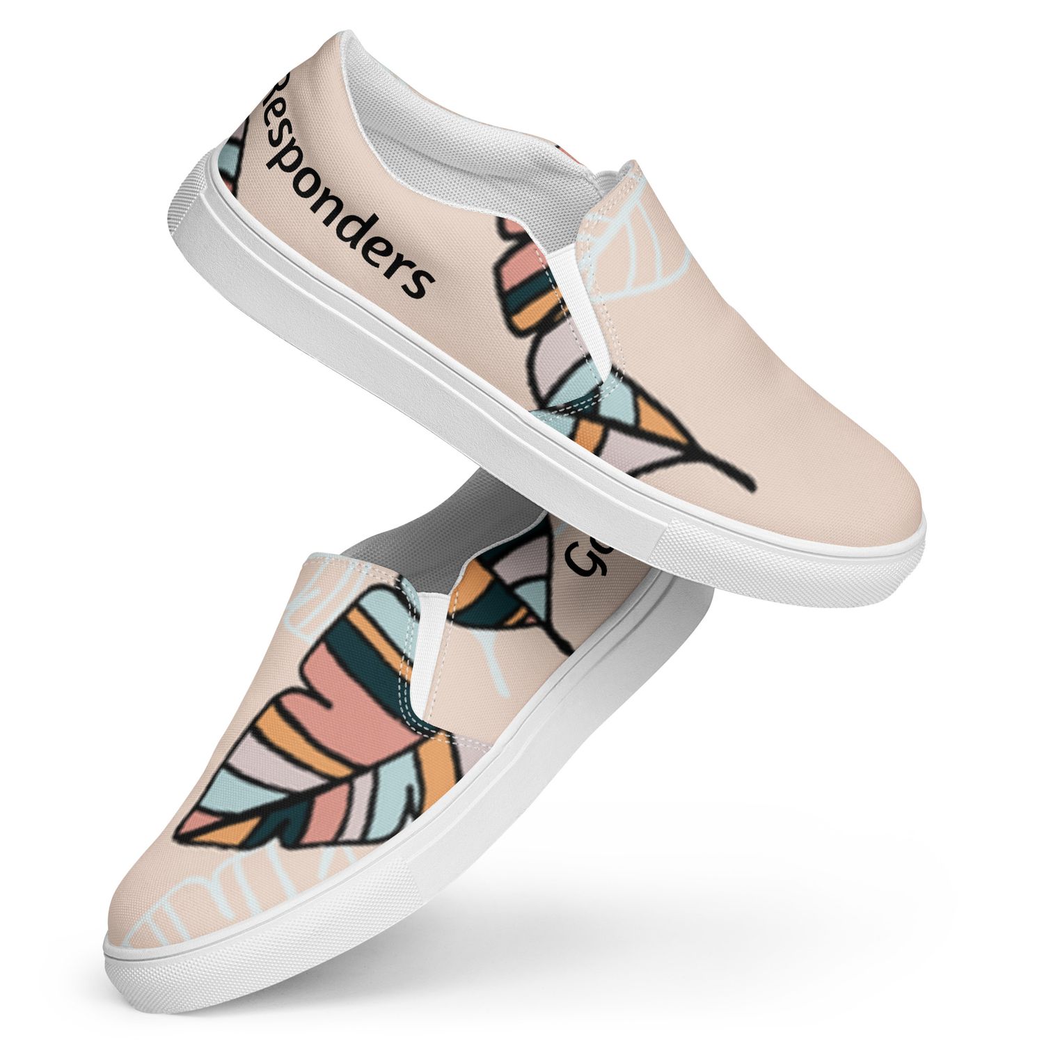 Slip-on canvas shoes