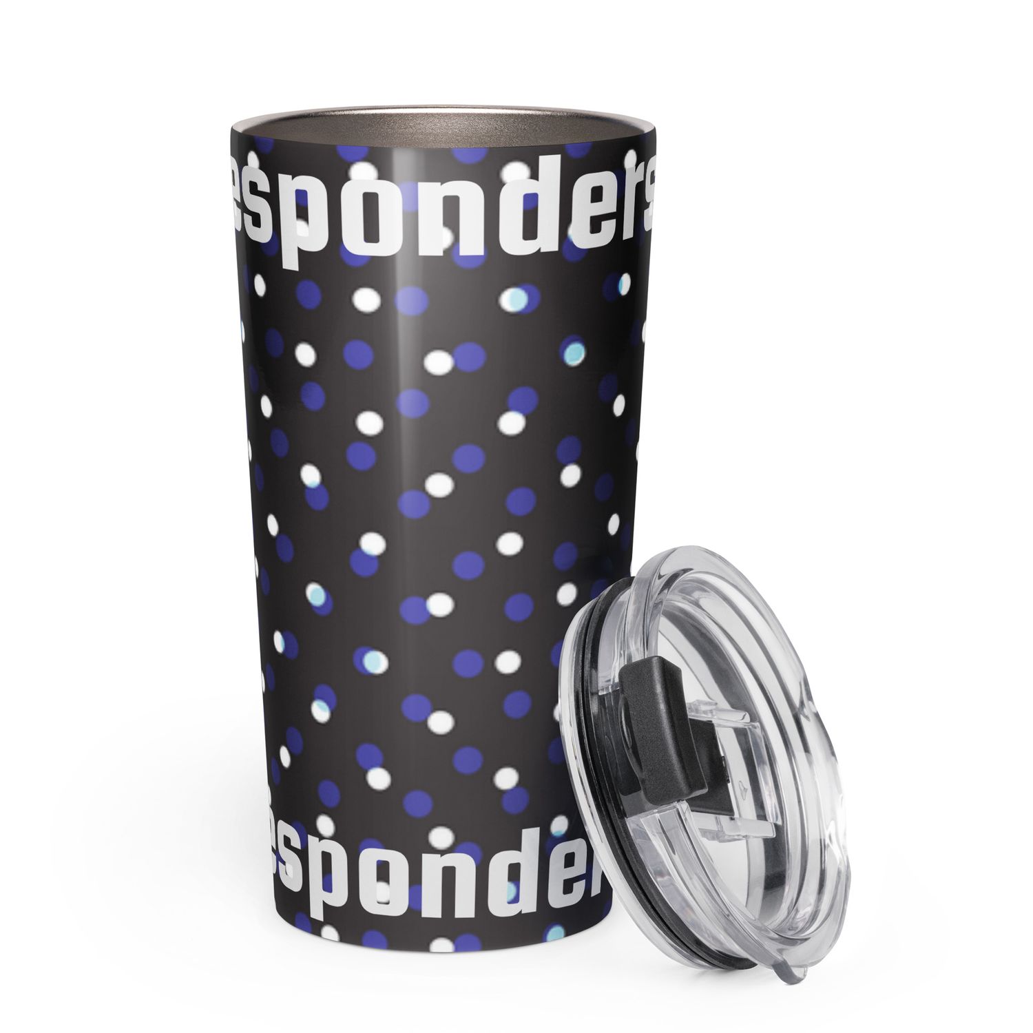 Tapered stainless steel tumbler