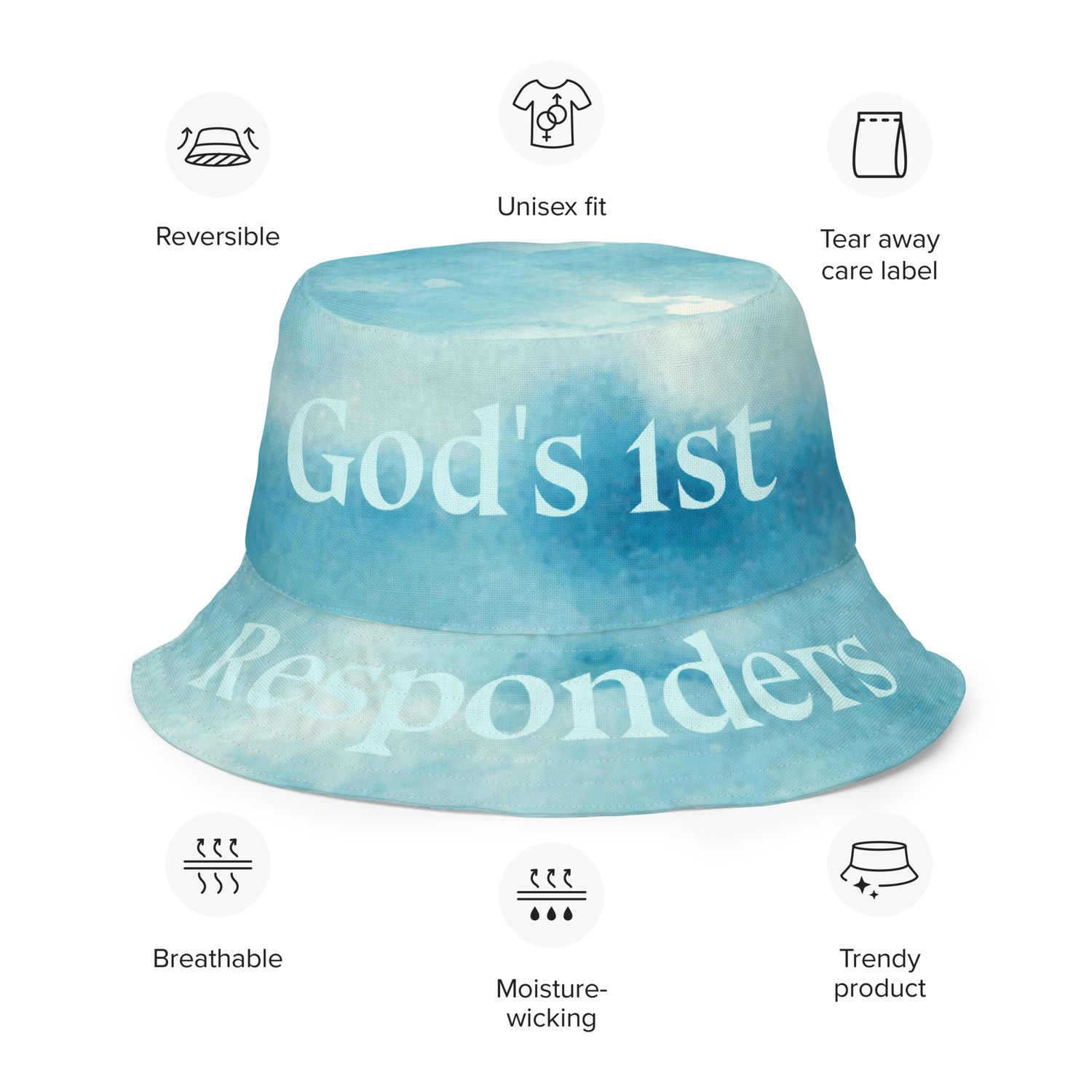 Reversible bucket hat