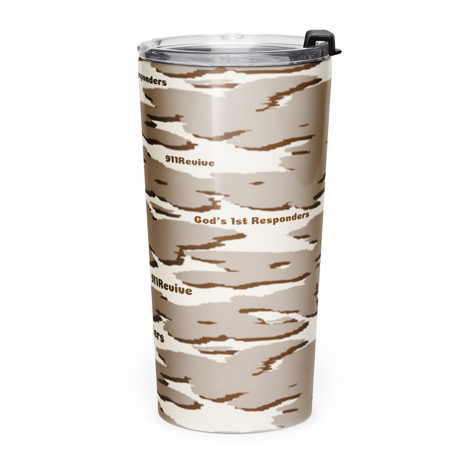 Tapered stainless steel tumbler