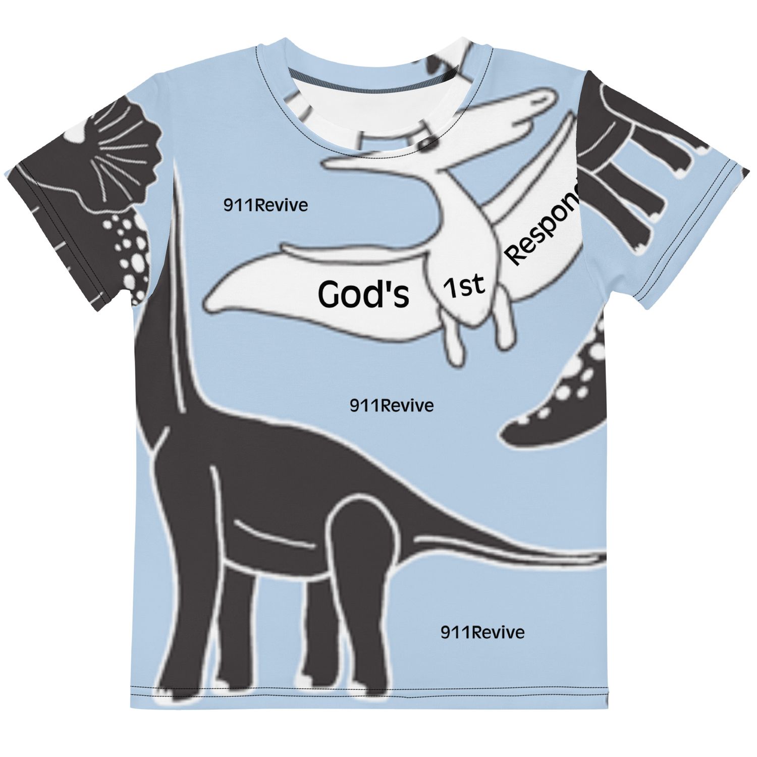 Kids cotton crew neck t-shirt