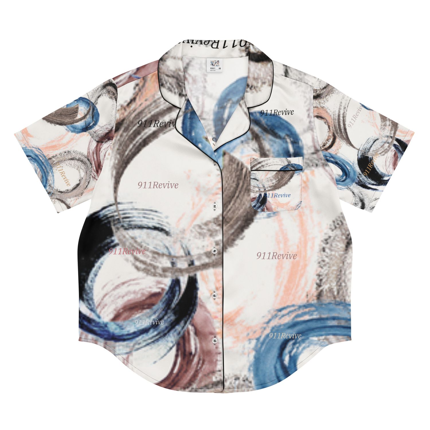 Women’s short sleeve pajama top