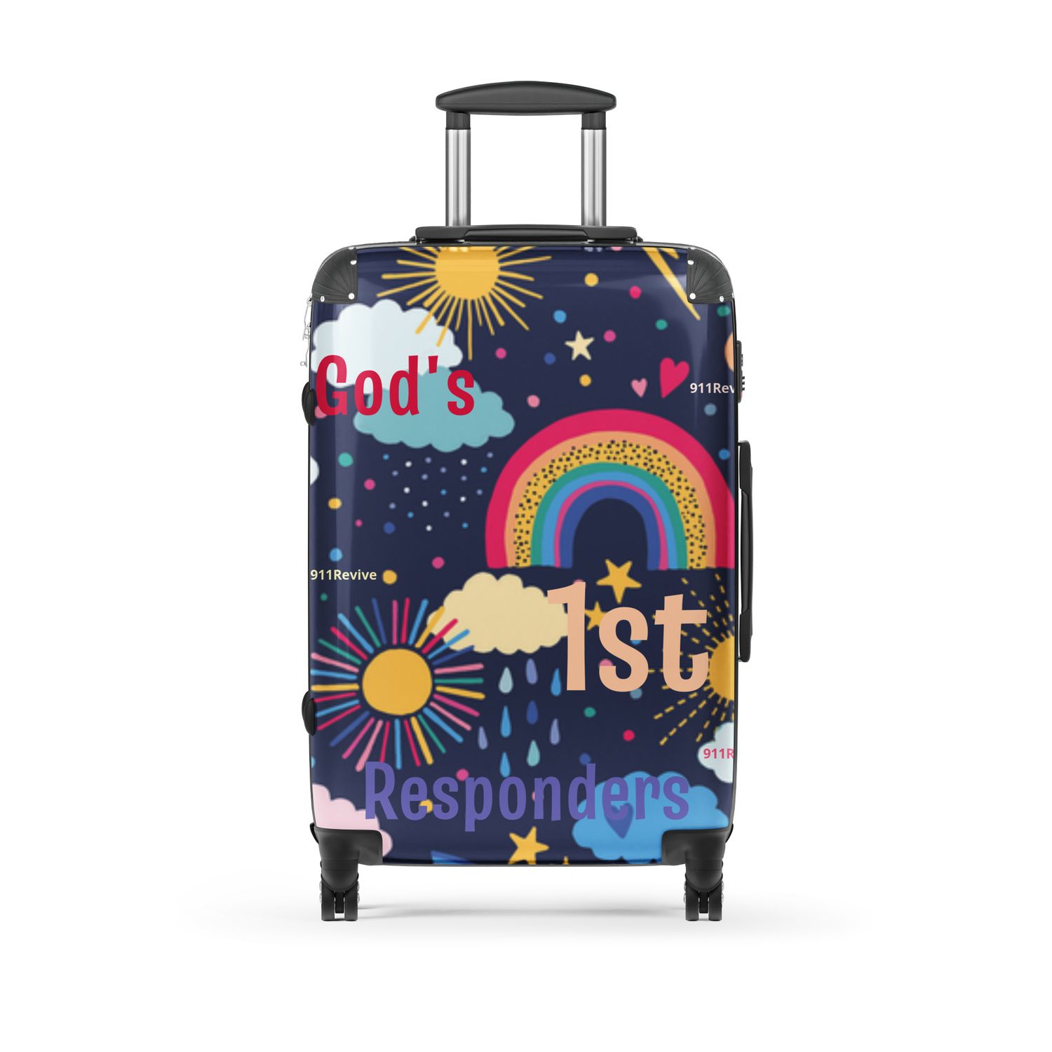 Hard-shell suitcase