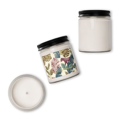 Scented soy candle