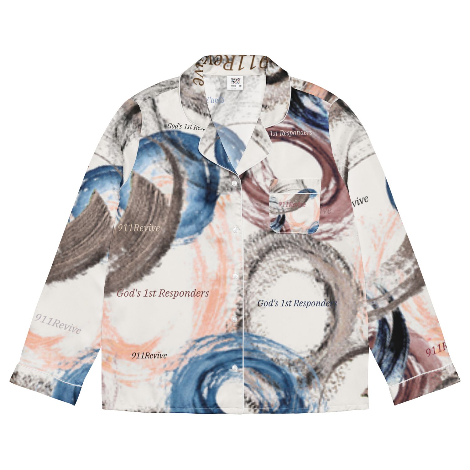 Women’s long sleeve pajama top