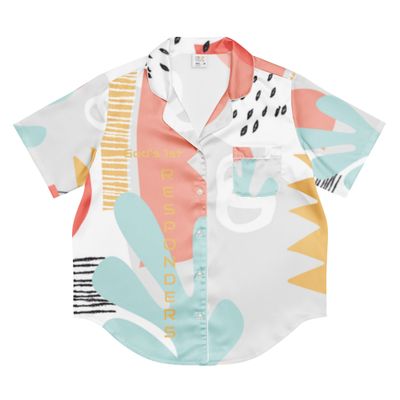 Women’s short sleeve pajama top