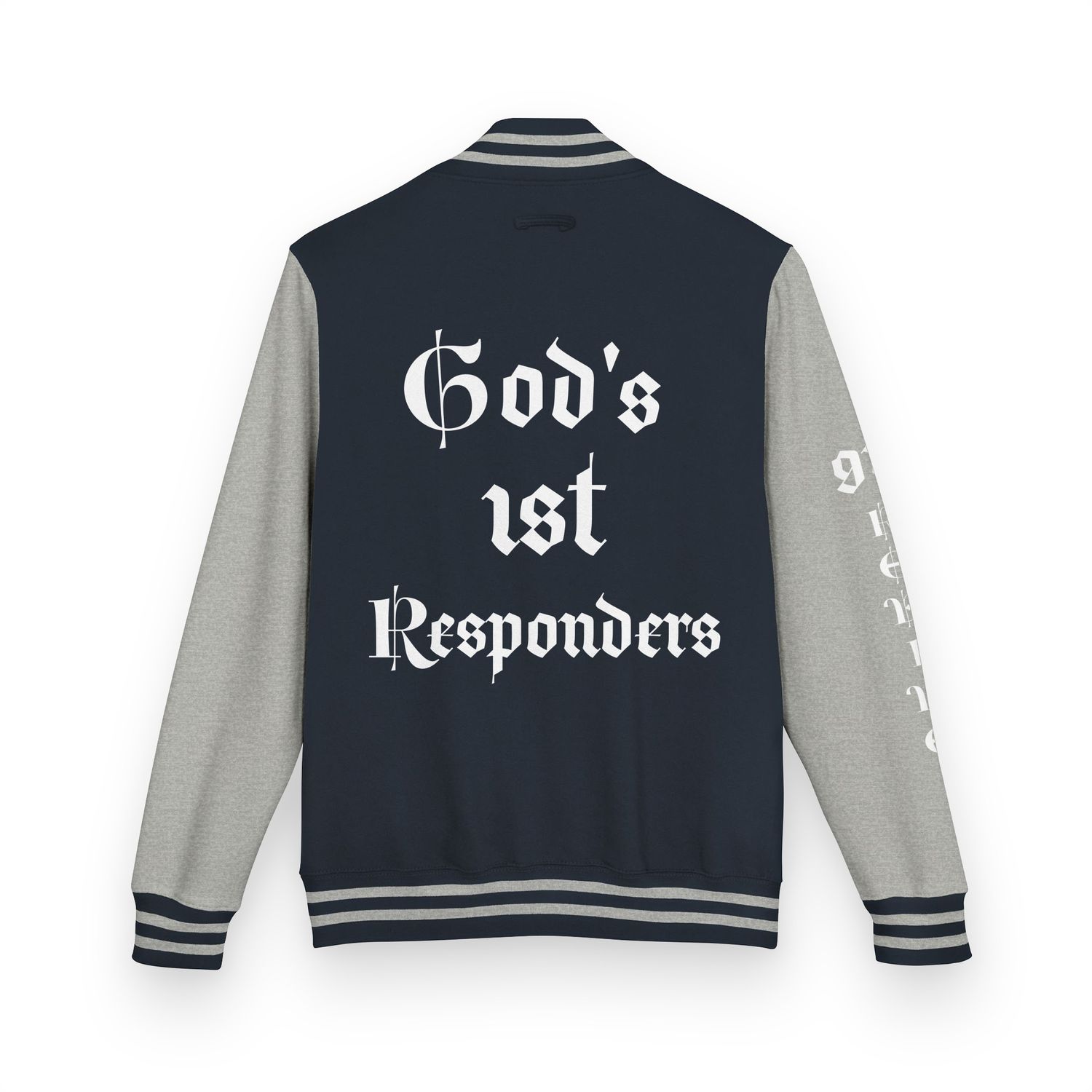 Heavyweight letterman jacket