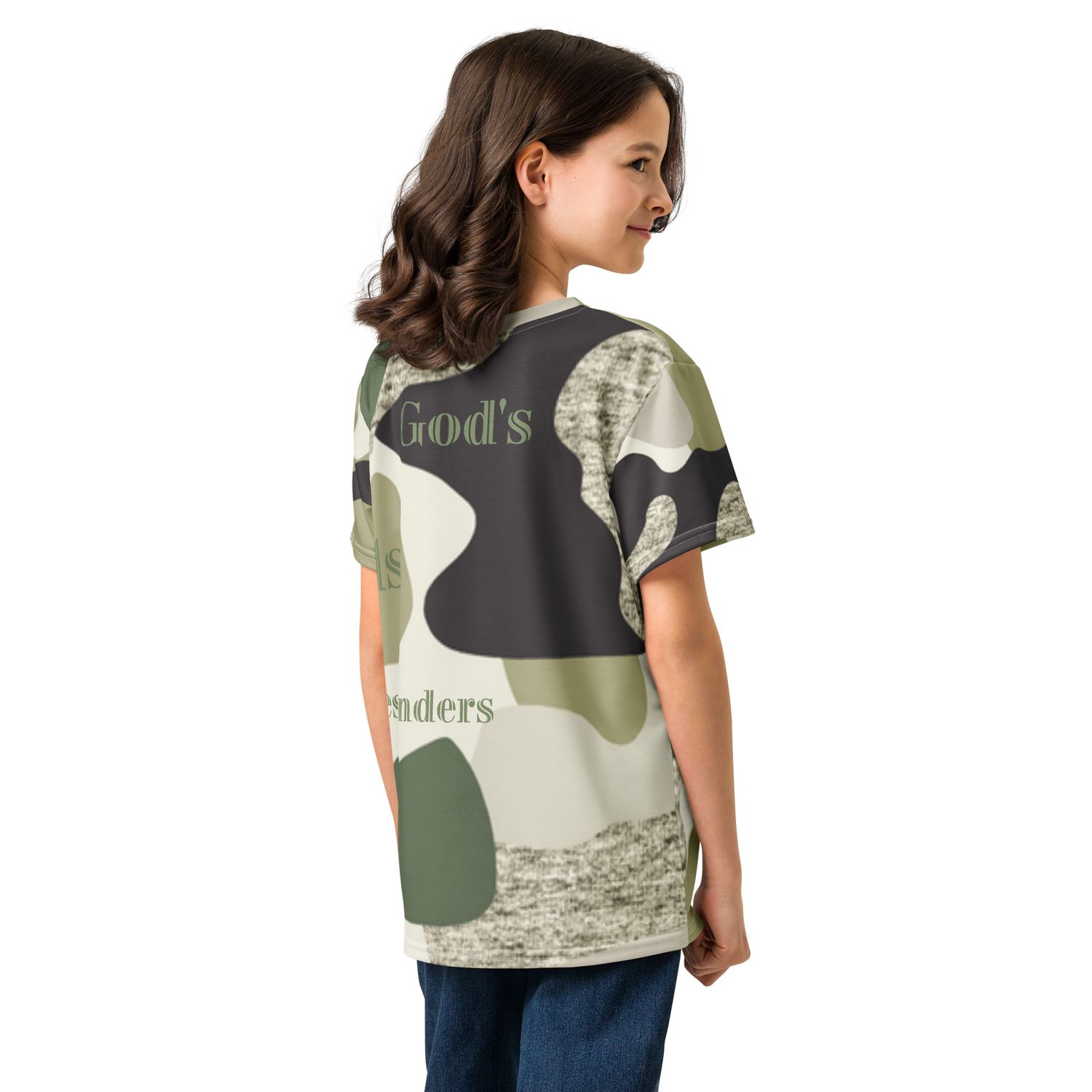 Youth cotton crew neck t-shirt