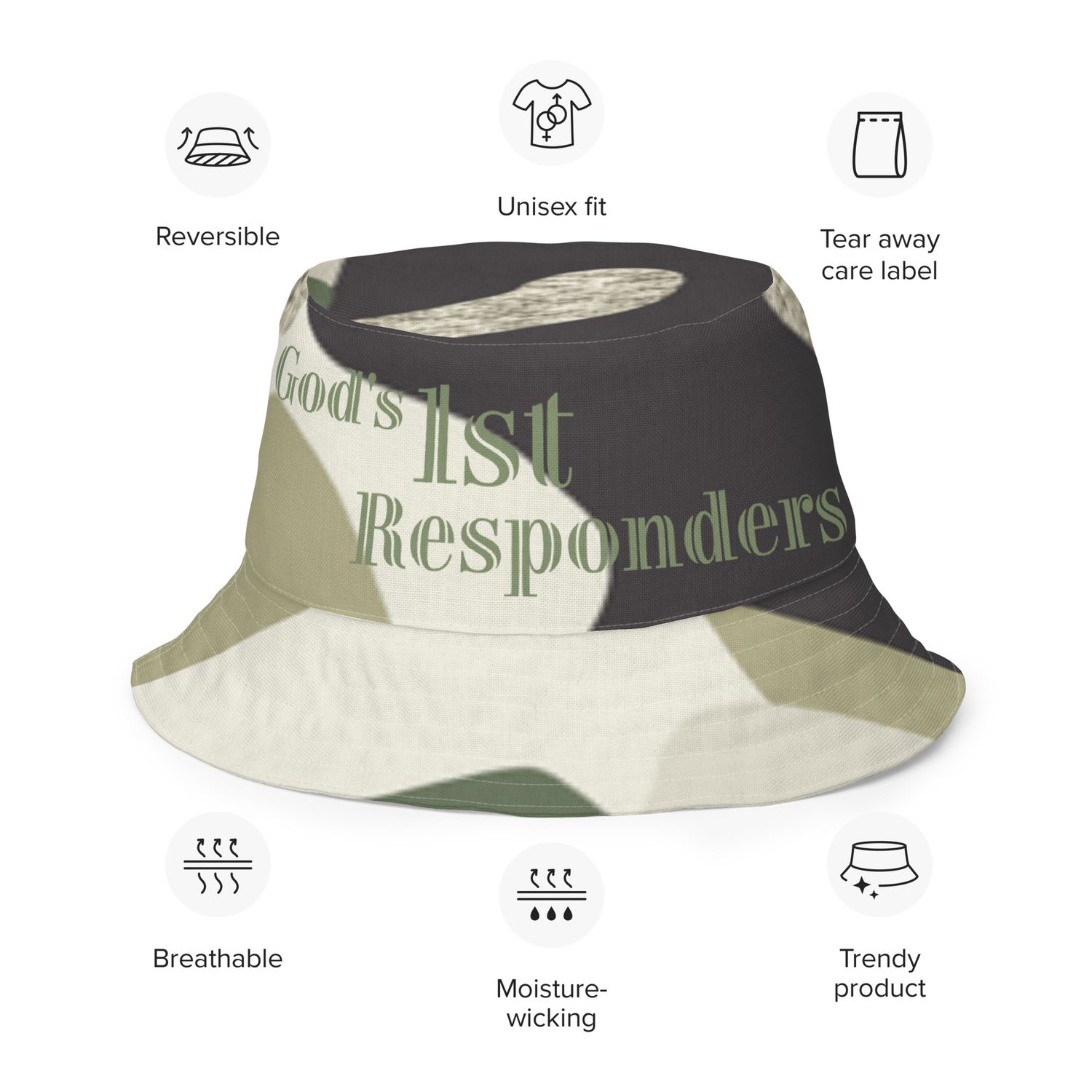 Reversible bucket hat