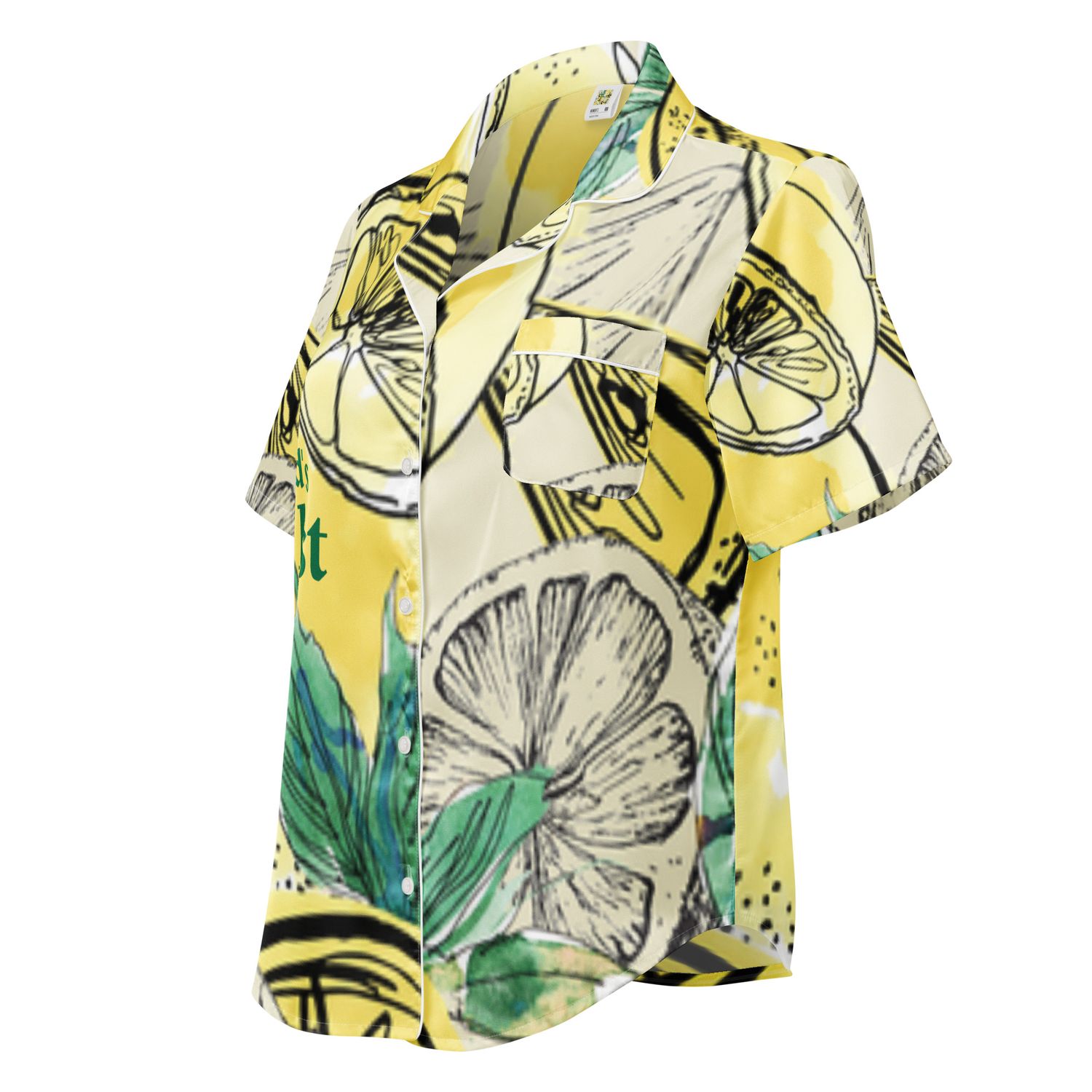 Women’s short sleeve pajama top