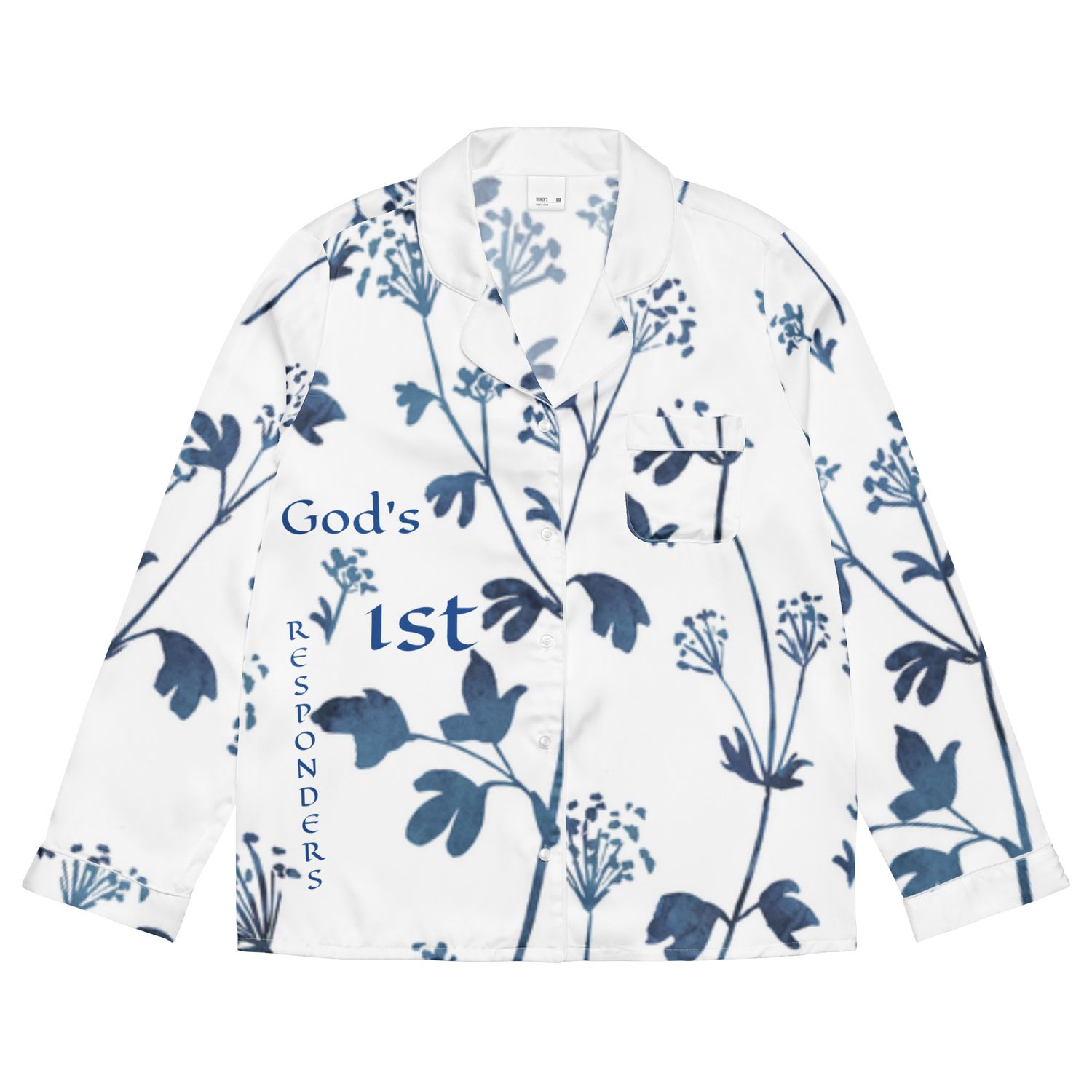 Women’s long sleeve pajama top