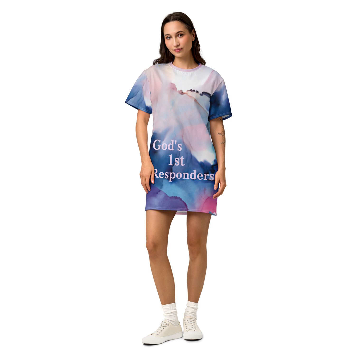 Cotton t-shirt dress