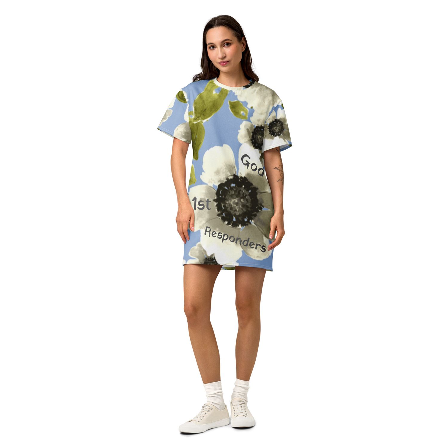 Cotton t-shirt dress