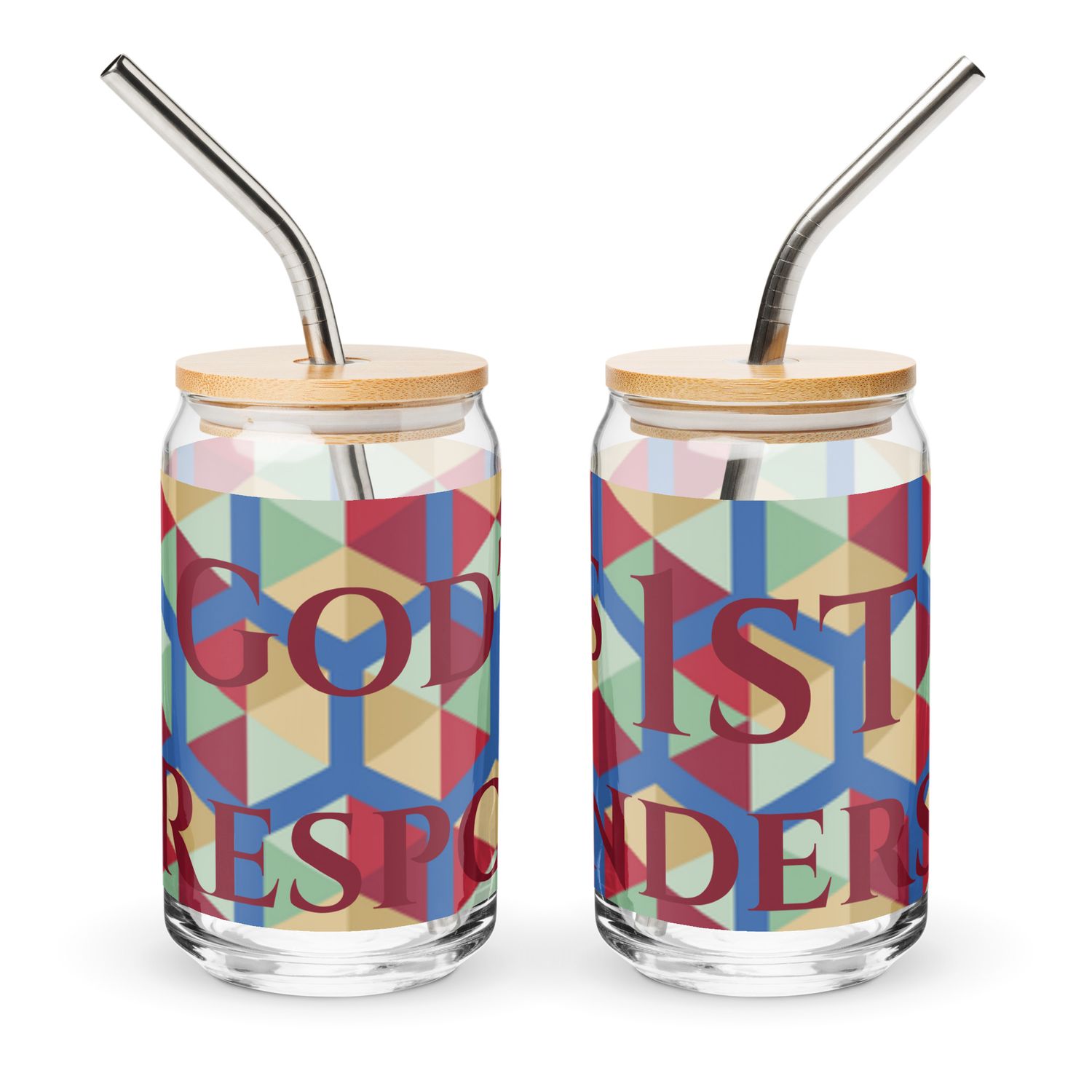 Can-shaped glass