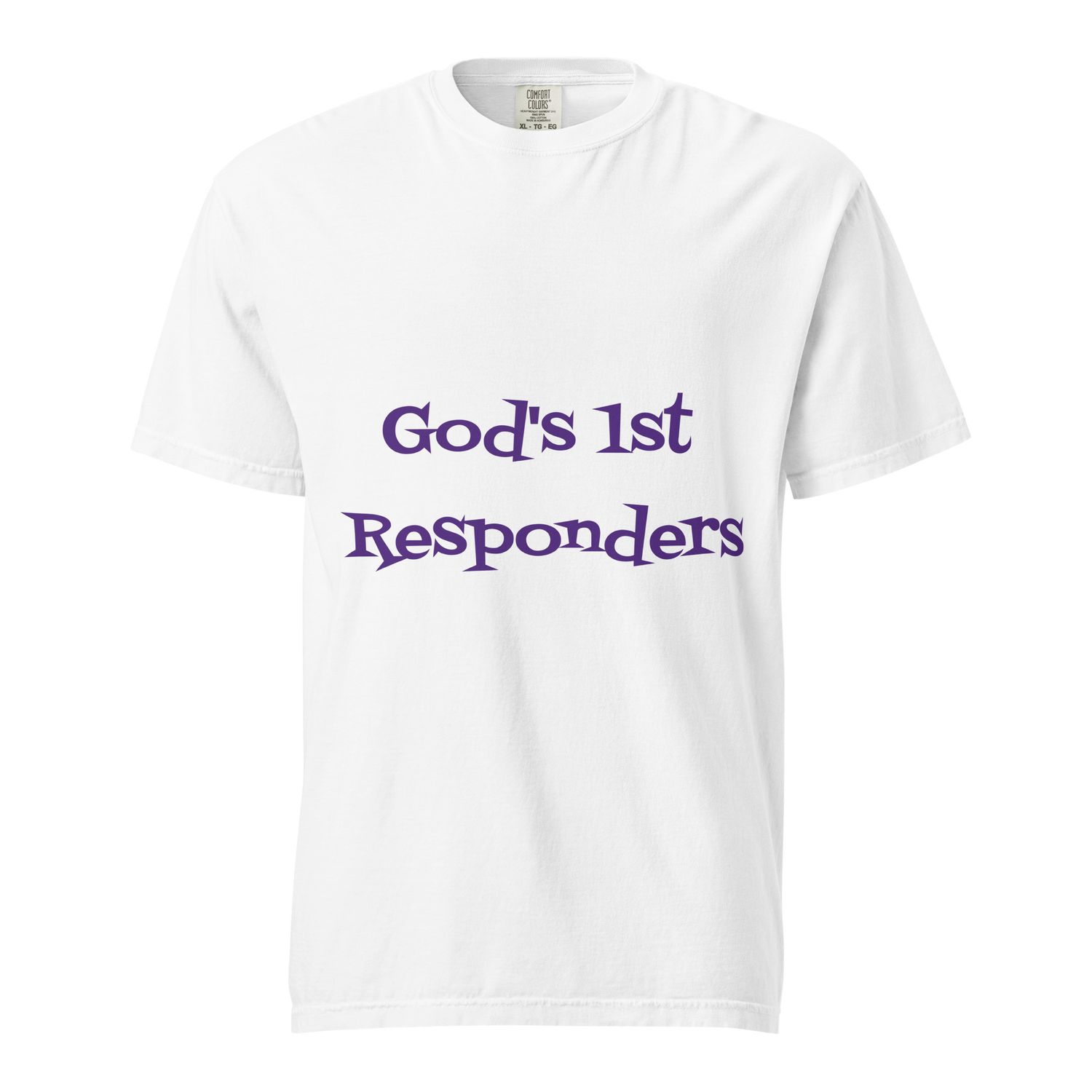 Unisex garment-dyed heavyweight t-shirt