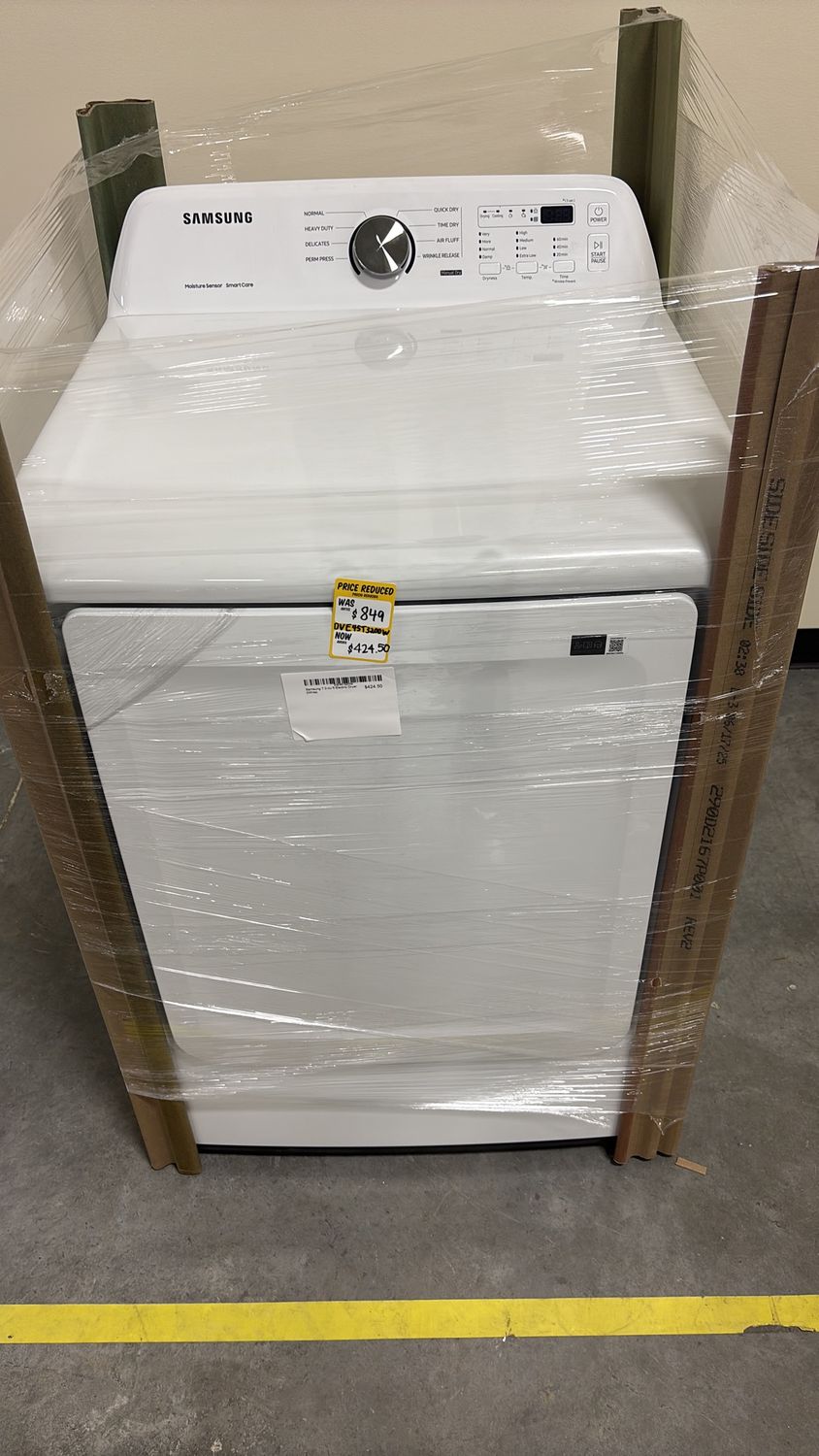 Samsung 7.2-cu ft Electric Dryer (White)