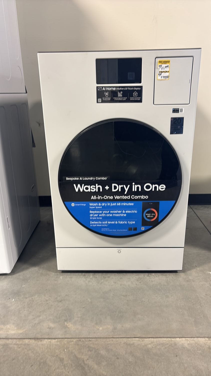 SM VENTED COMBO WD90F53AVY