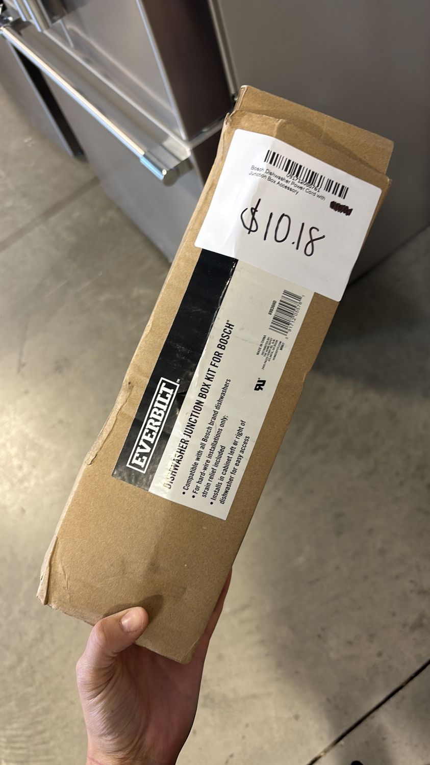 Bosch Dishwasher Power Cord with Junction Box Accessory