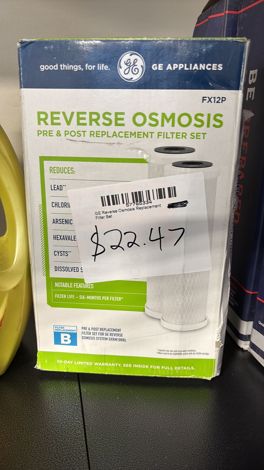 GE Reverse Osmosis Replacement Filter Set