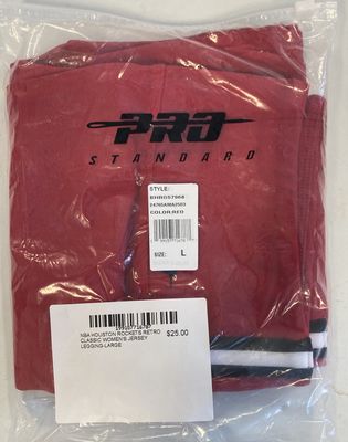 NBA HOUSTON ROCKETS RETRO CLASSIC WOMEN'S JERSEY LEGGING-LARGE