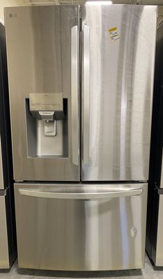 LG 27.7-cu ft Smart French Door Refrigerator with Ice Maker (Fingerprint Resistant) ENERGY STAR