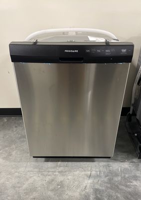 Frigidaire Front Control 24-in Built-In Dishwasher (Stainless Steel) ENERGY STAR, 55-dBA