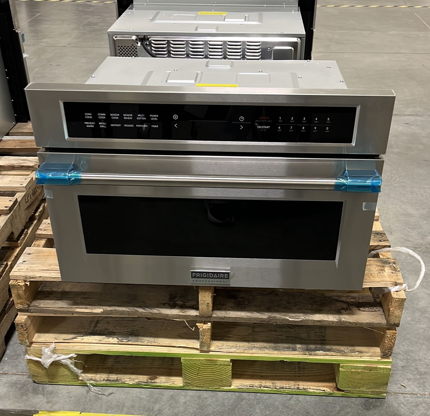 Frigidaire Professional 30" Built-In Convection Microwave Oven with Drop-Down Door