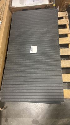 Ivy Hill Tile Montgomery Ribbon Black 24 in. x 48 in. Matte Porcelain Floor and Wall Tile (15.49 sq. ft./Case)