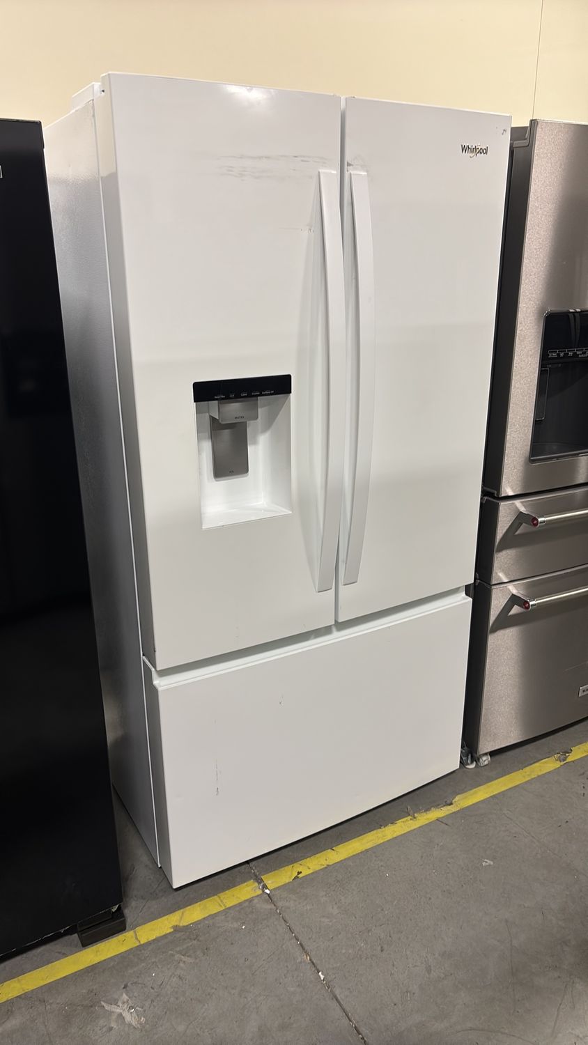 Whirlpool 36-Inch French Door Refrigerator with In-Door Water and Ice Maker - 30 cu. ft. in White