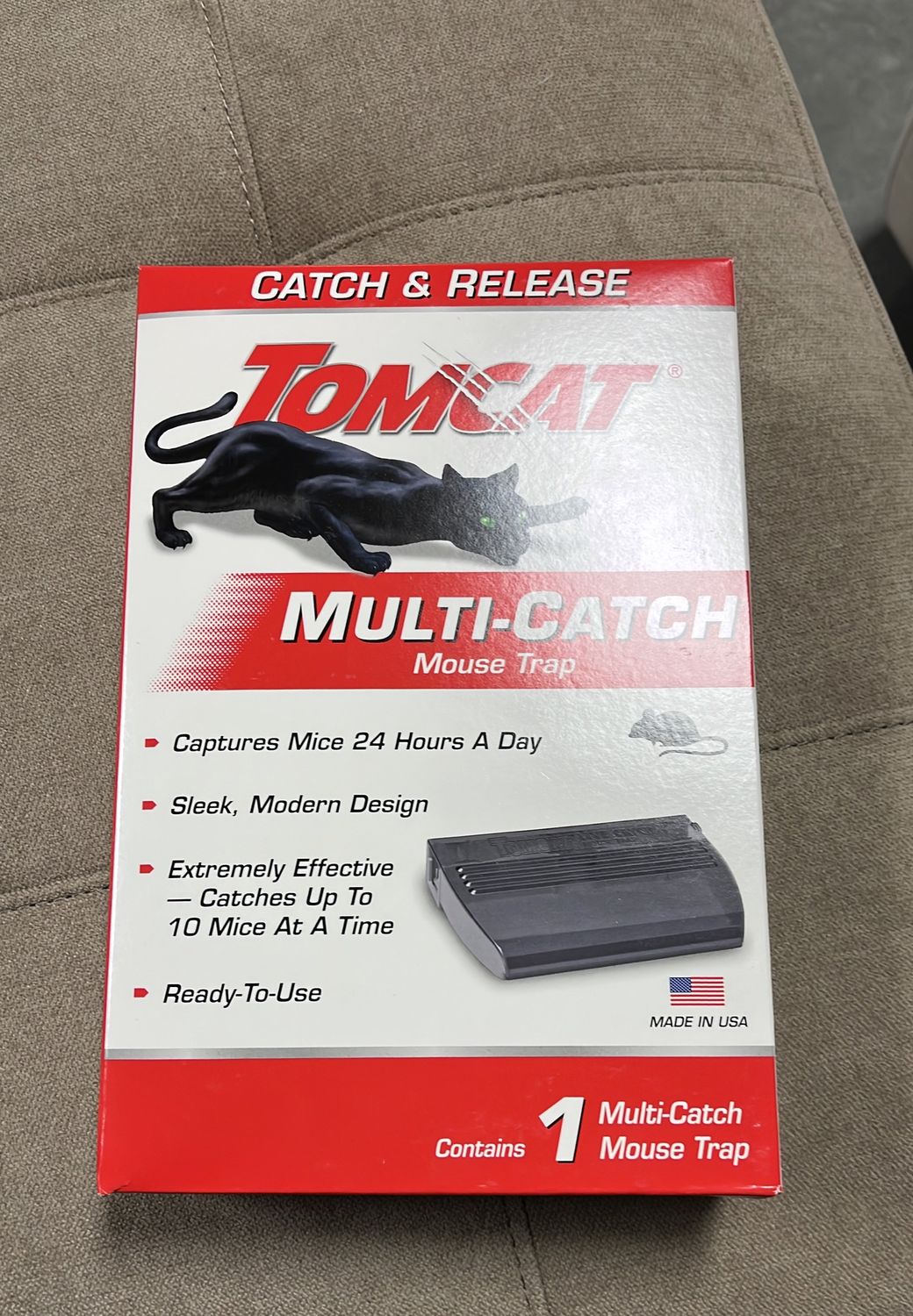 Tomcat Glue Traps Mouse Size with Eugenol for Enhanced Stickiness