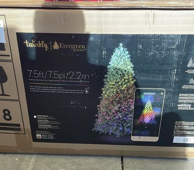 Evergreen Classics 7.5' Twinkly Pre-Lit Douglas Fir Christmas Tree