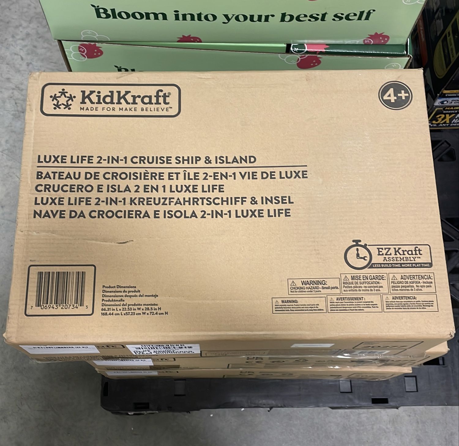 KidKraft Luxe Life 2-in-1 Wooden Cruise Ship and Island