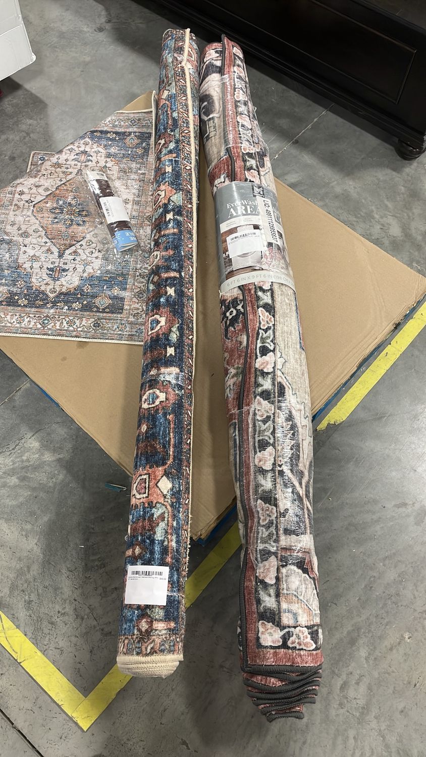 Member's Mark Everwash Washable Area Rug, 6'6"x 9'6", Assorted Colors