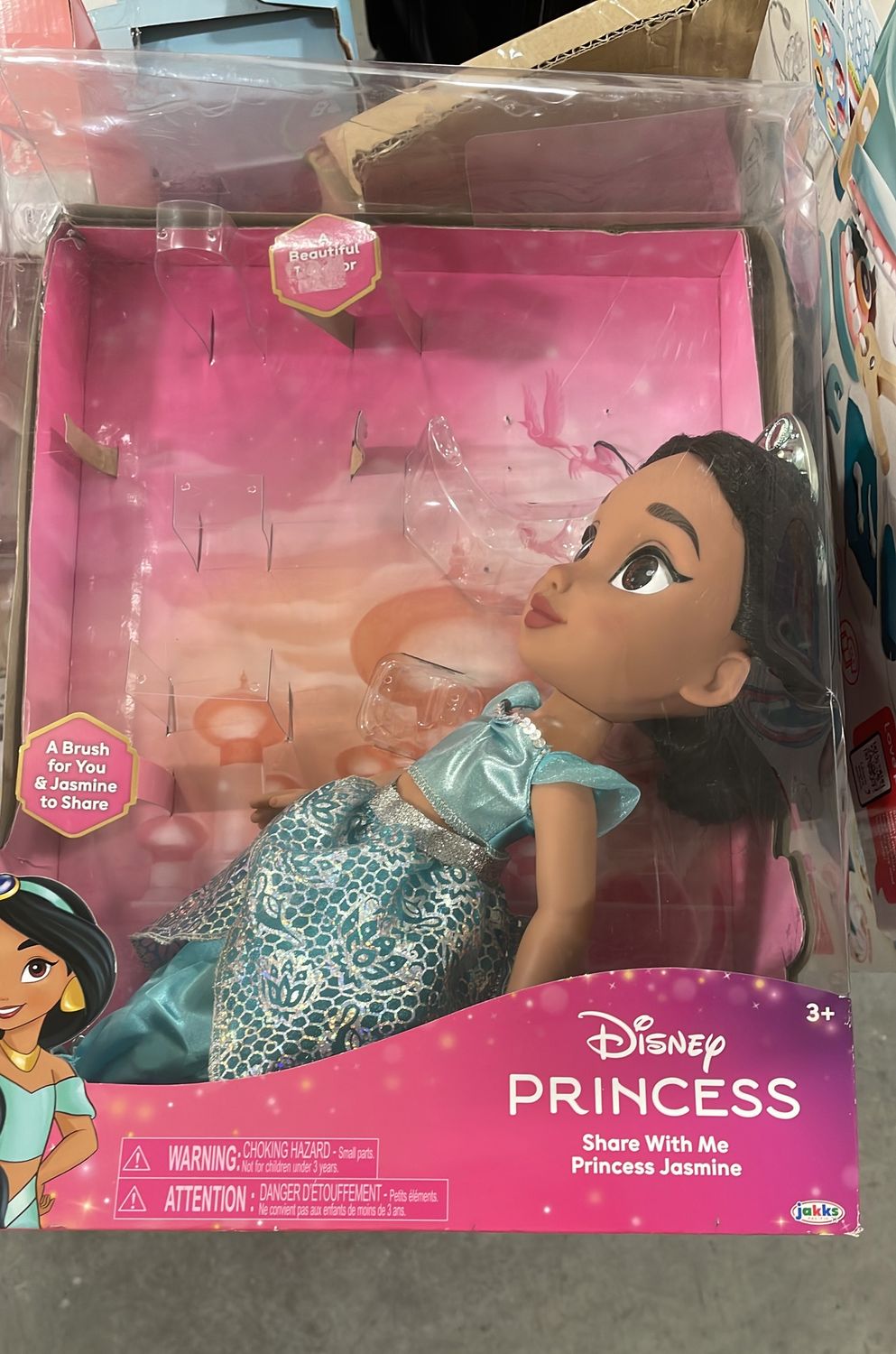 Disney Style with Me 14" Toddler Doll with Child Sized Jewelry