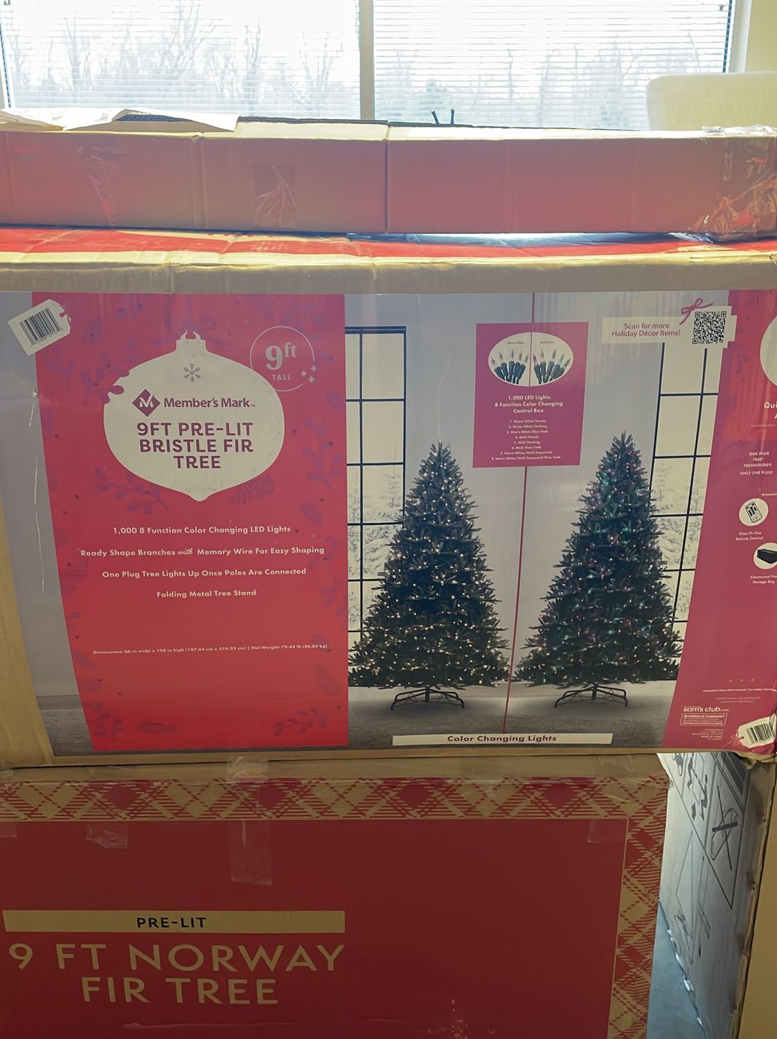 Member's Mark 9' Bristle Fir Christmas Tree