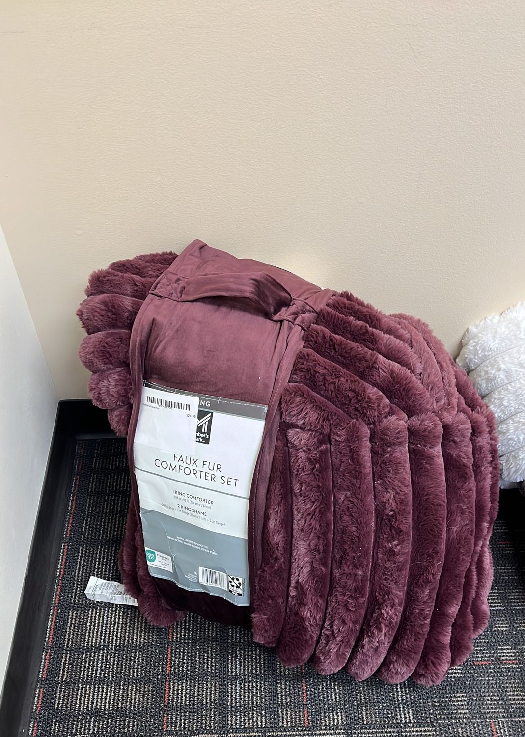 Plush Blanket Velvet Red