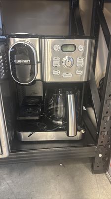 Cuisinart 2-in-1 Coffeemaker, 12 Cup Capacity, Single Serve, Hot or Iced